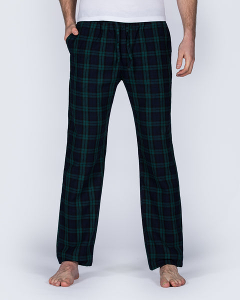 Mens extra long length pyjama bottoms sale