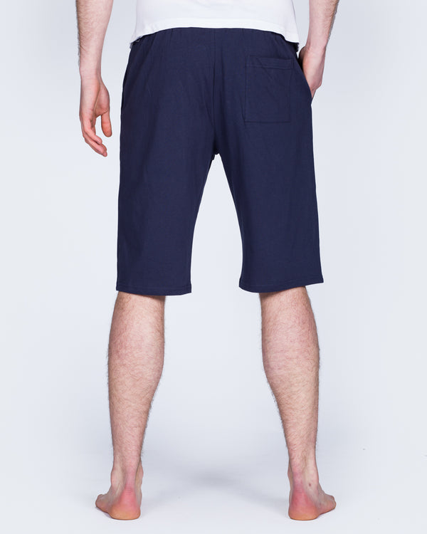 2t Tall Regular Fit Pyjama Shorts (plain navy)