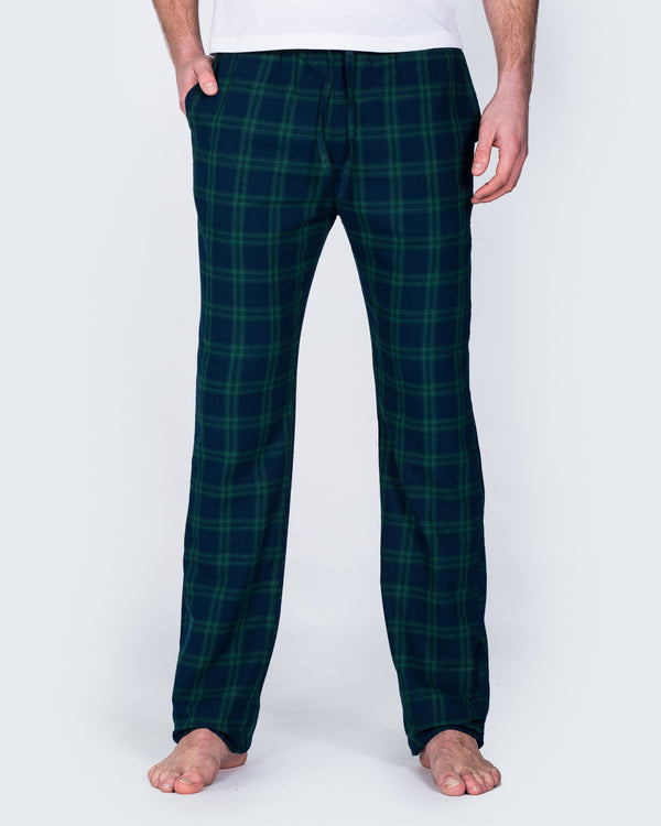 2t Tall Slim Fit Pyjama Bottoms (green)