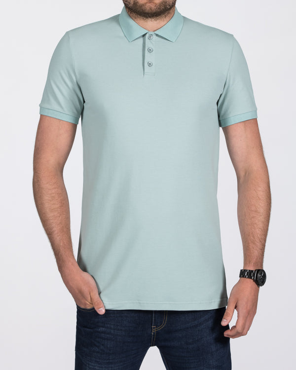 2t Slim Fit Tall Polo Shirt (fern green)