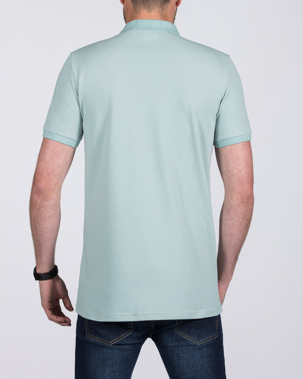 2t Slim Fit Tall Polo Shirt (fern green)