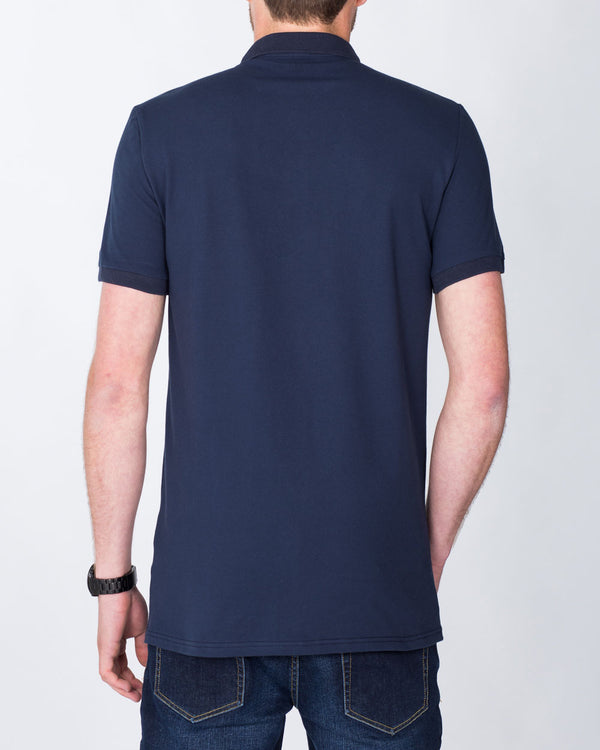 2t Slim Fit Tall Polo Shirt (navy)