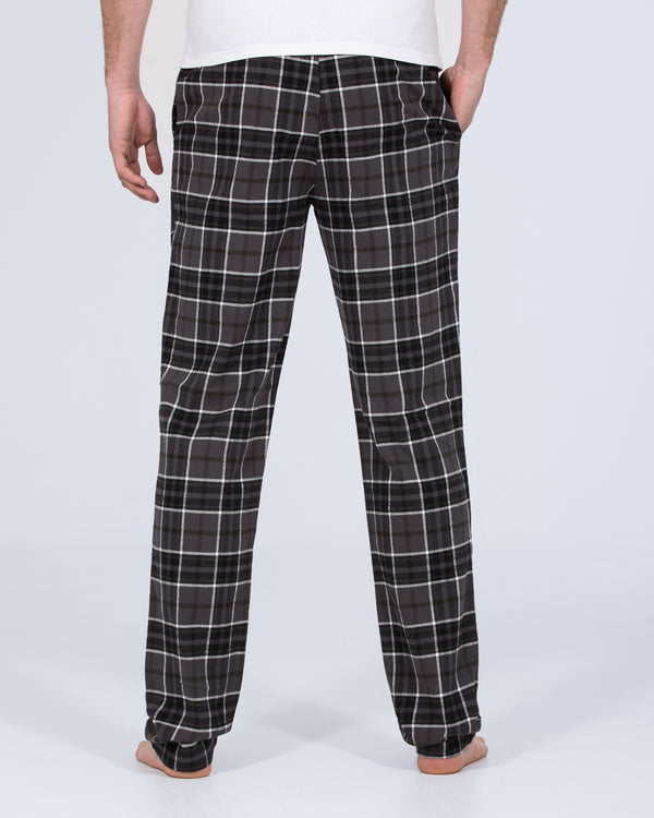 2t Pascal Tall Regular Fit Pyjama Bottoms (grey check)