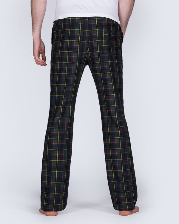 2t Tall Slim Fit Pyjama Bottoms (navy check)