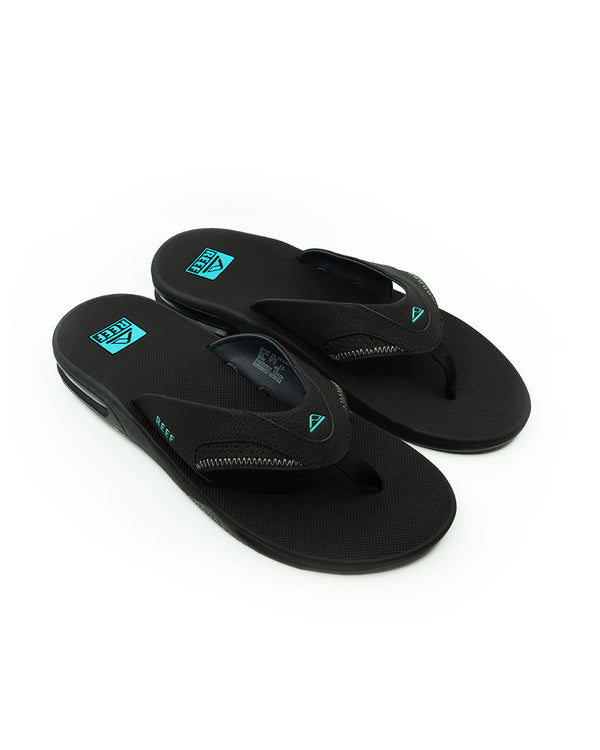 Reef Fanning Flip Flops (neon blue)