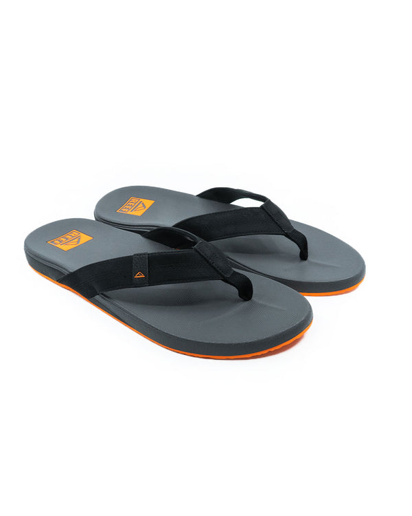 Reef Cushion Phantom Flip Flops (black/orange)