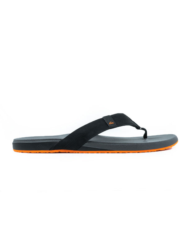 Reef Cushion Phantom Flip Flops (black/orange)