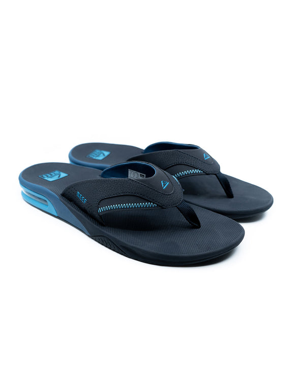 Reef Fanning Flip Flops (ocean blue)