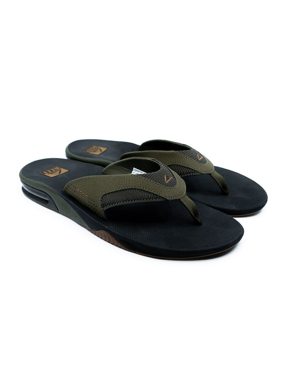 Reef Fanning Prints Flip Flops (olive swells)