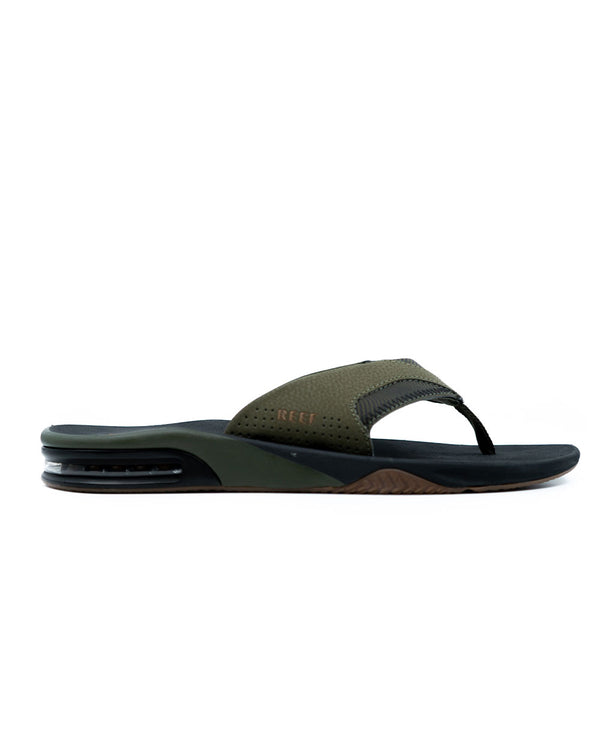 Reef Fanning Prints Flip Flops (olive swells)