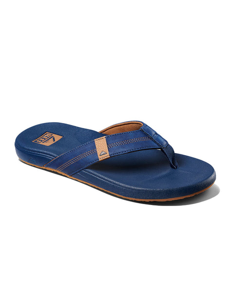 Navy reef flip flops online