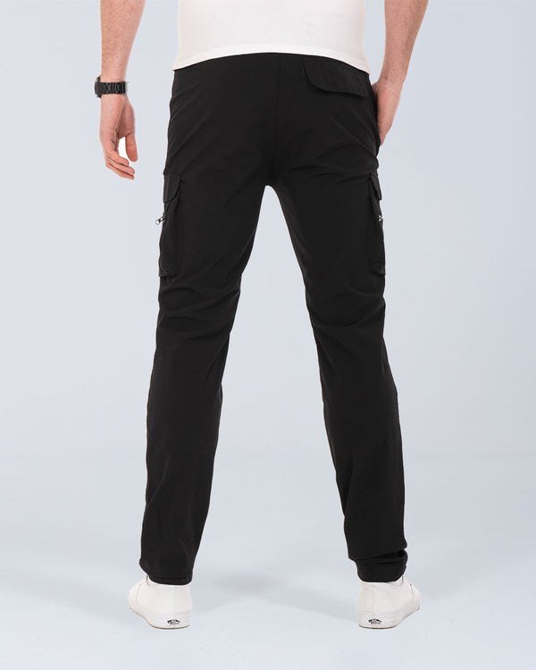 2t Roman Tall Utility Cargo Trousers (black)