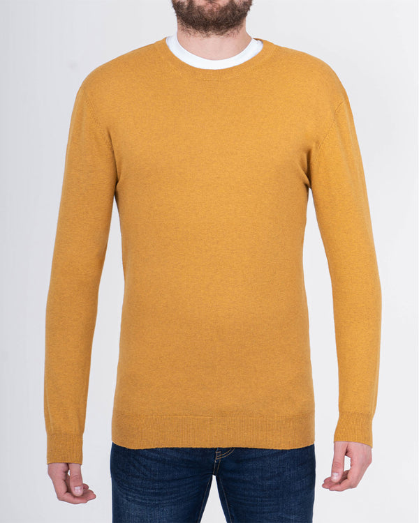 2t Merino Crew Neck Tall Jumper (mustard)