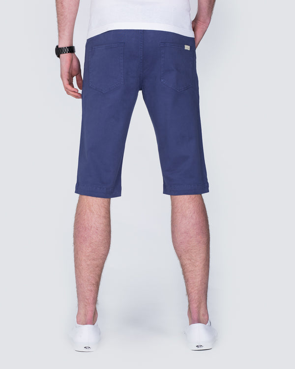 Ed Baxter Slim Fit Stretch Chino Shorts (ensign)