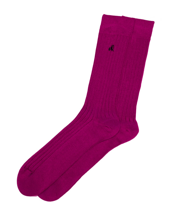 Swole Panda Bamboo Socks 1 Pair (cerise)