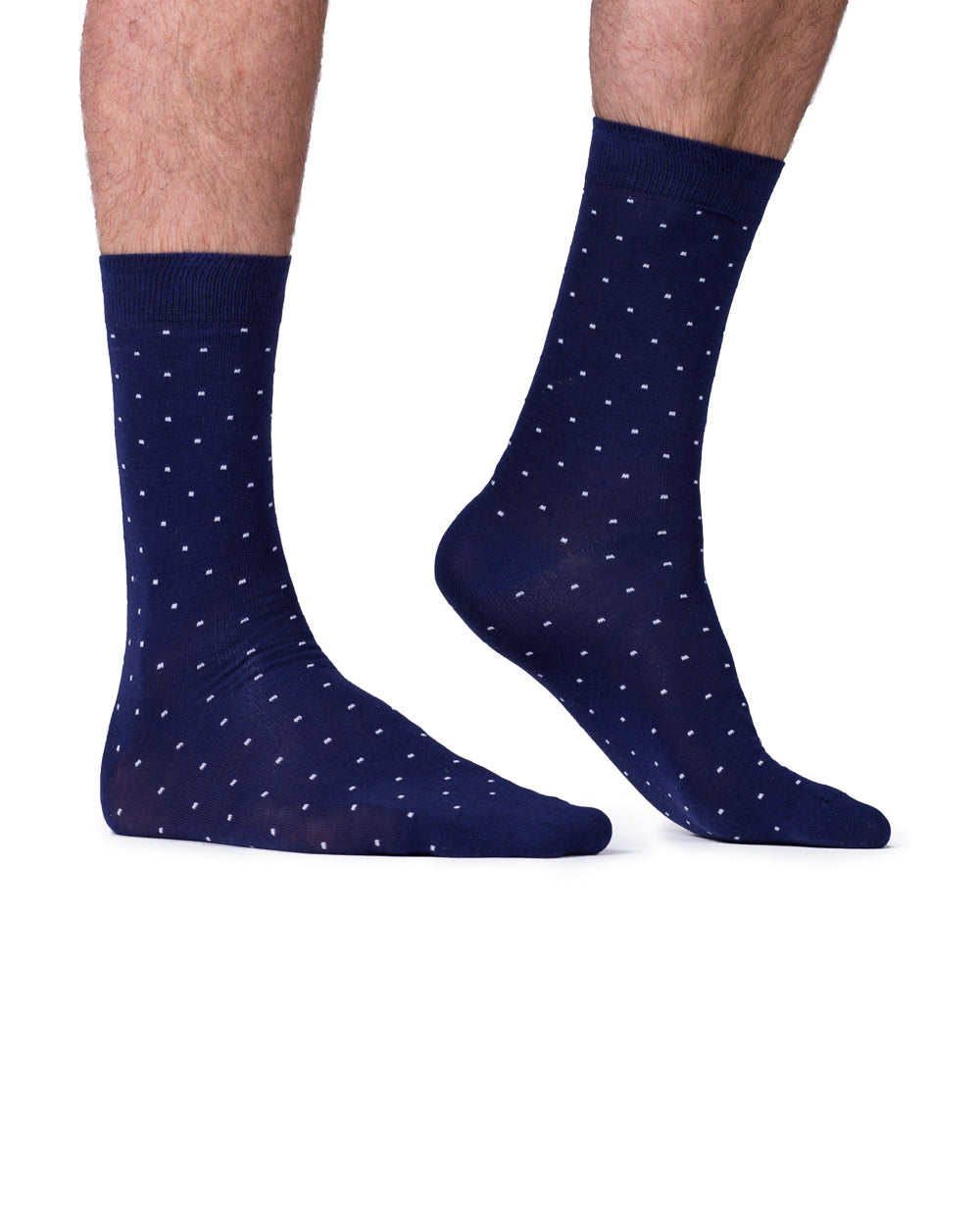 2t Spotted Socks 2 Pairs (navy)