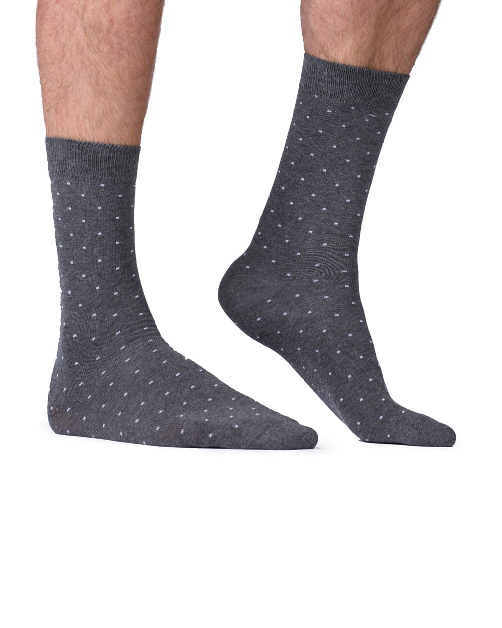 2t Patterned Socks 2 Pairs (mixed grey)