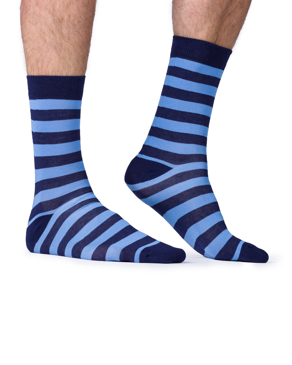 2t Striped Socks 2 Pairs (navy)