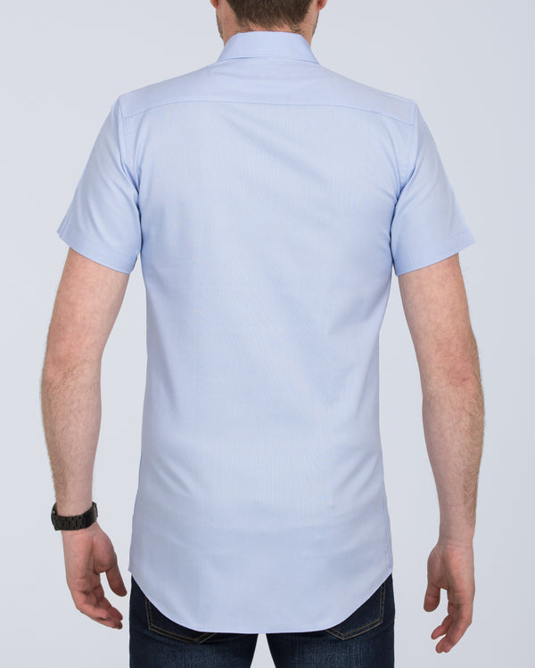 2t Slim Fit Short Sleeve Tall Shirt (light blue)