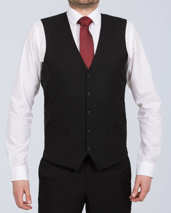 Skopes Romulus Slim Fit Tall Lyfcycle Waistcoat (black)