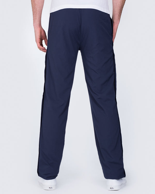 2t Zip Up Tall Tracksuit Bottoms (navy)