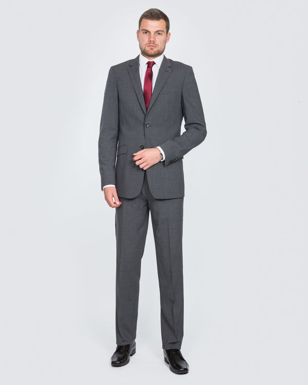 Skopes Regular Fit Wool Tall Suit (grey)