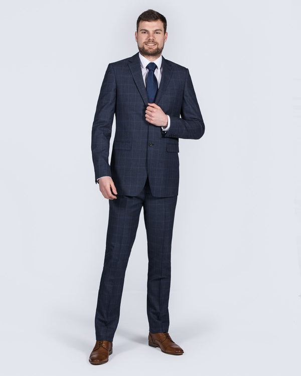 Skopes Anello Slim Fit Tall Suit (blue)