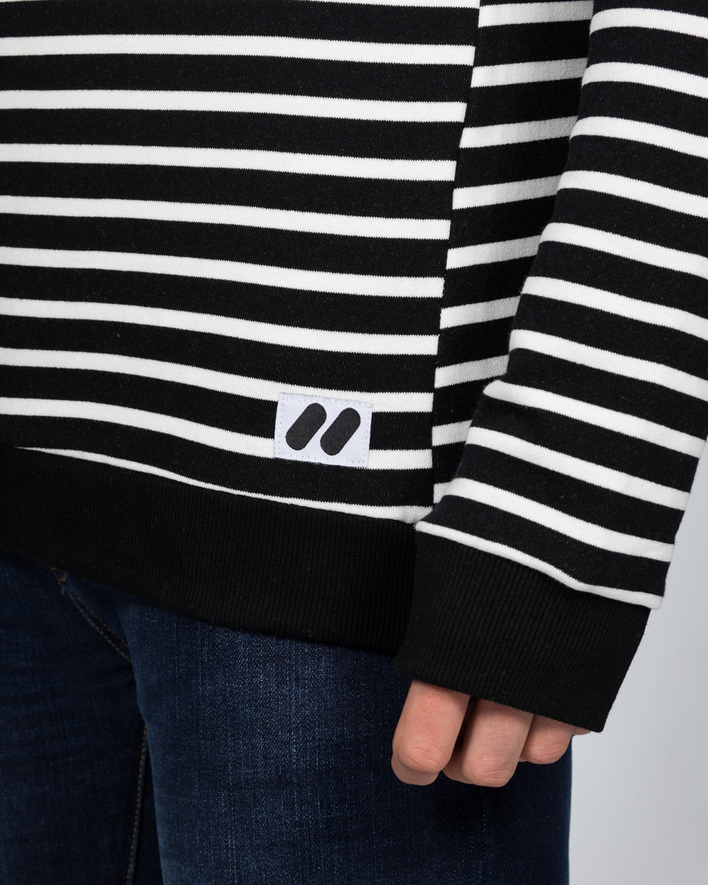 Striped sweatshirts mens deals