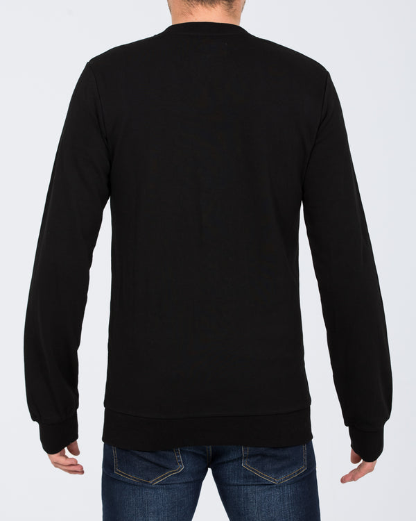 2t Alvin Slim Fit Tall Sweatshirt (black)