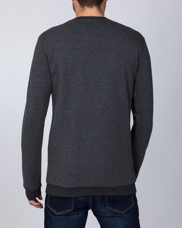 2t Tall Slim Fit Sweatshirt (charcoal)