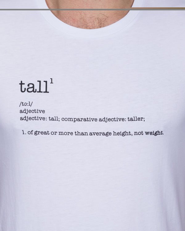 2t Printed Tall T-Shirt (definition)