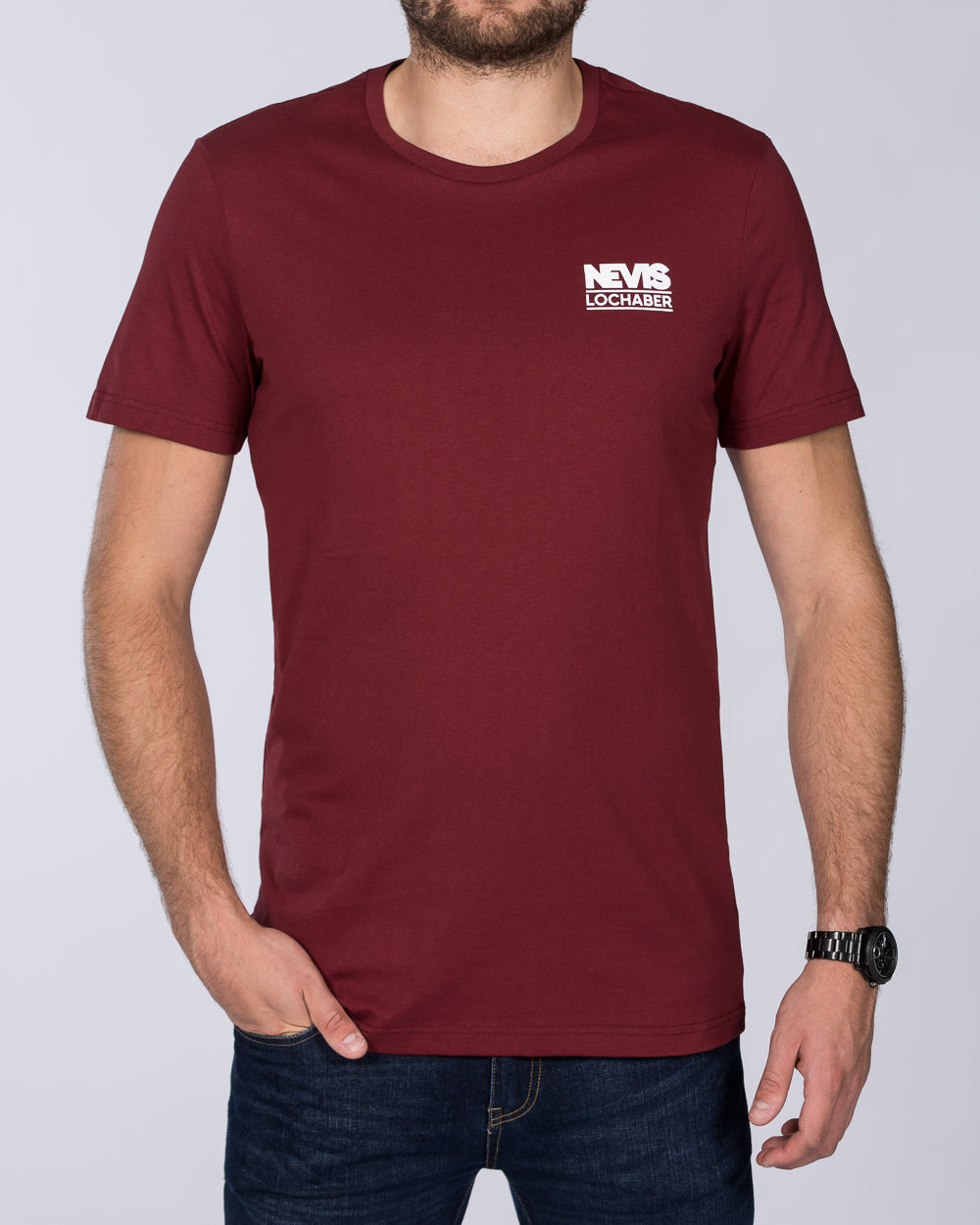 2t Tall T-Shirt (nevis burgundy)