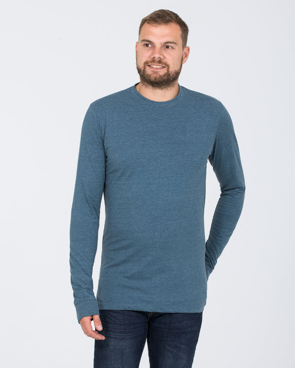 2t Samuel Long Sleeve Tall T-Shirt (denim)