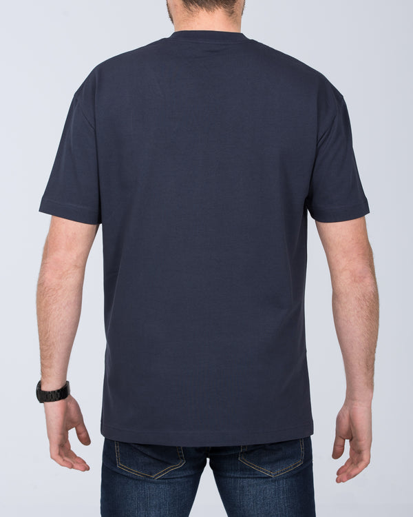 Girav Dallas Extra Tall Oversized T-Shirt (navy)