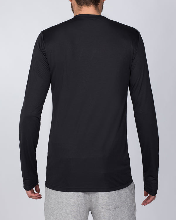 2t Long Sleeve Dry Tech Training Top (dark grey)