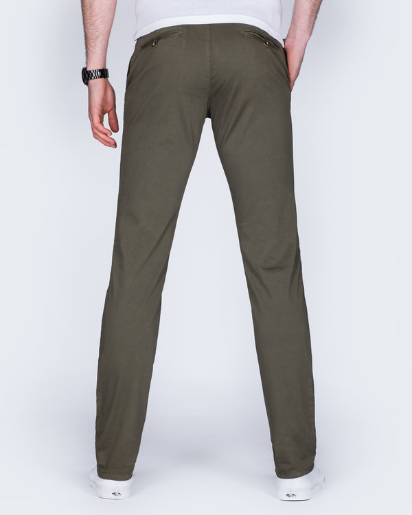 Redpoint Jasper Slim Fit Chinos (khaki)